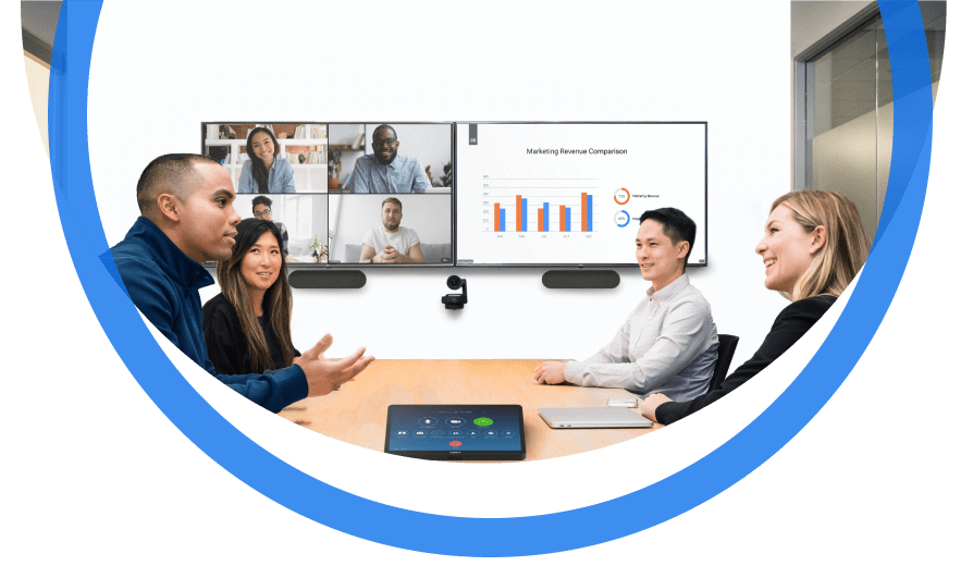 Zoom Rooms and Workspaces Support Image