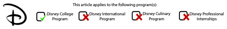 Domestic College Program Only