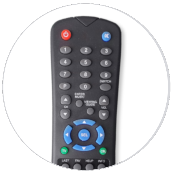 programar control decodificador une