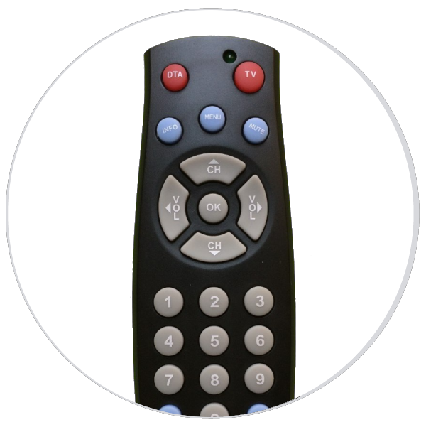 como configurar el control de une